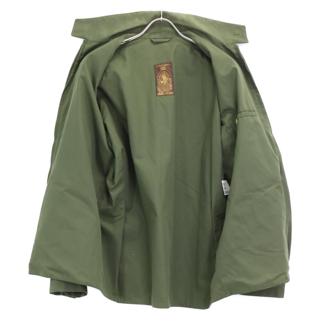 GRENFELL GOLFER Cotton Side Adjuster Cross Harrington Jacket 38 khakiUsed