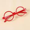 Korean-Style Fashionable Round Frame Decorative Glasses for Kids - No Lenses, Unisex Trendy Glasses for Boys and Girls