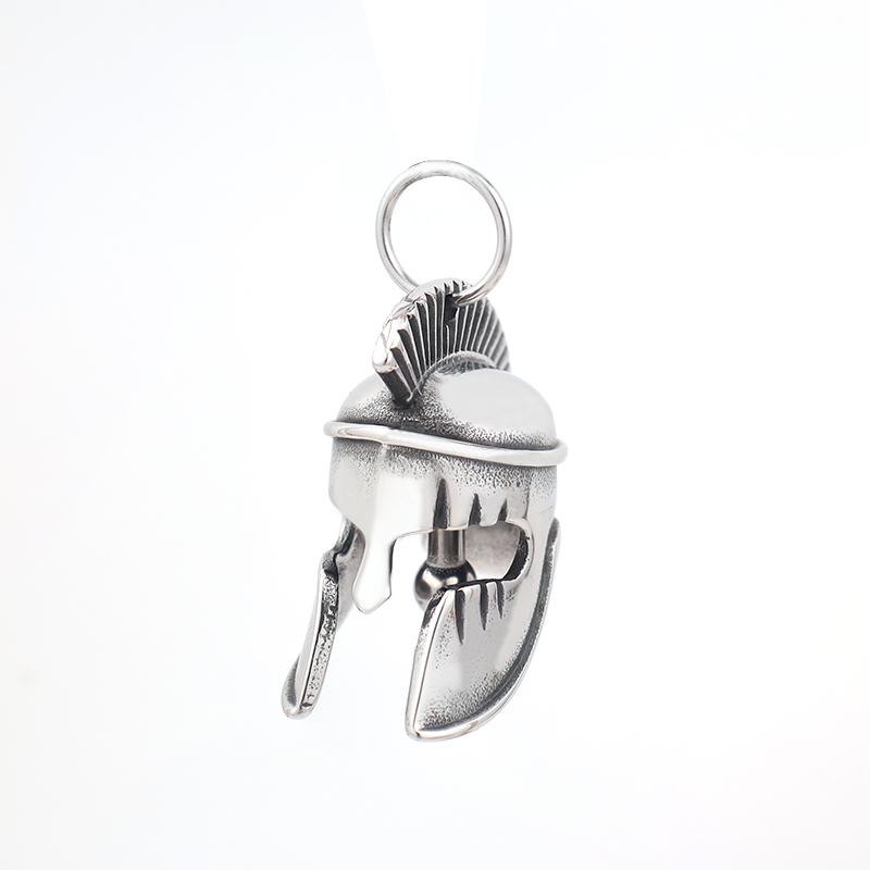 Vintage Design Viking Warrior Bell Pendant Motorcycle Wind Nordic Odin Guardian Bell Necklace Gift Jewelry Accessories