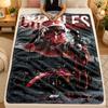 Flannel BlanketCharles Leclerc Warm Soft Throw Blanket for Indoor Sofa Bed Living Room Use