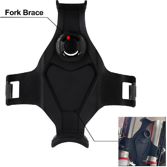 

Dirt Bike Fork Saver Motorcycle Front Fork Saver Support Brace Guards Protector Plastic Seal Savers Universal for Dirt Bike Transportation,Motocross чорний