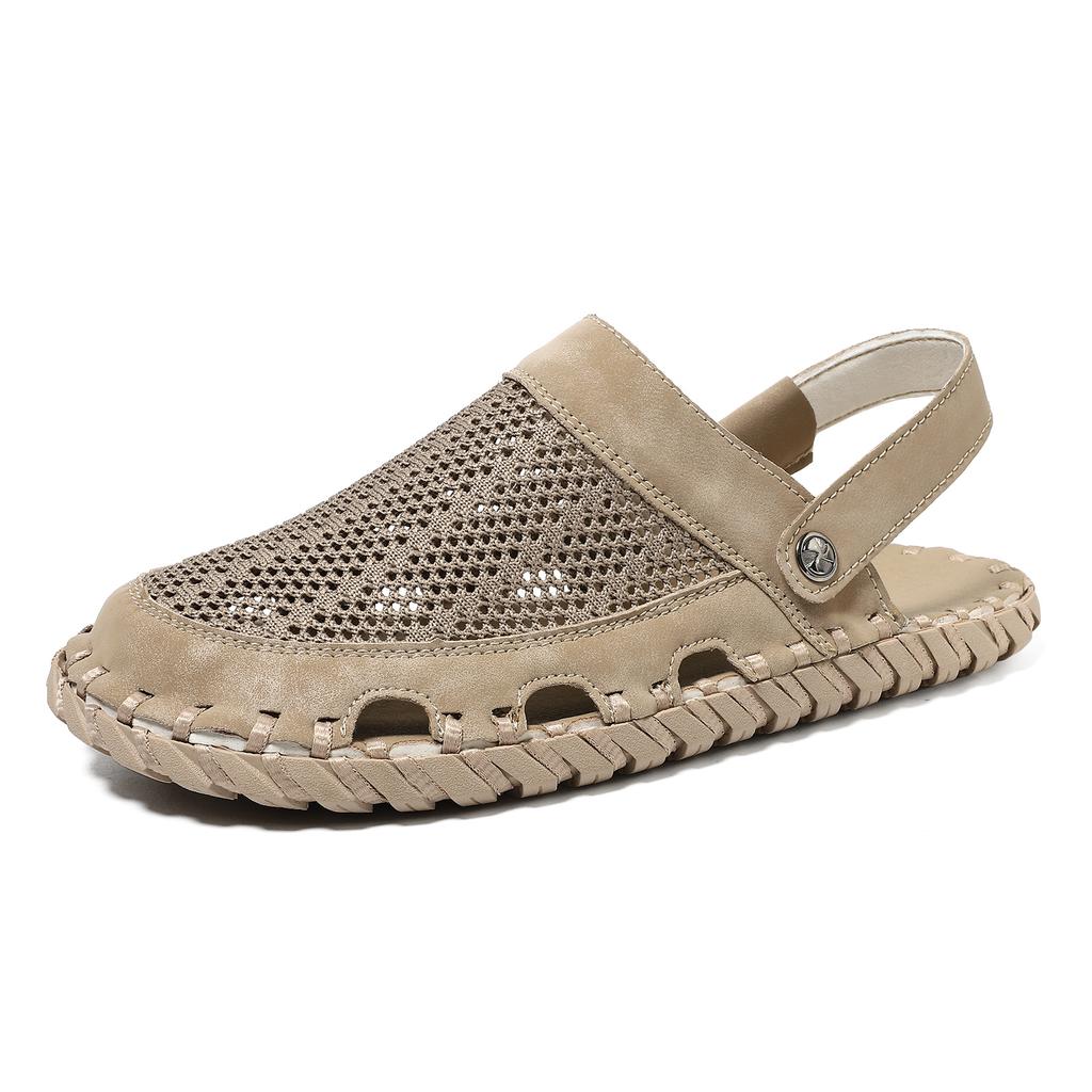 Slippers Men's New Outdoor Beach Sandals Men's Trend Leather Men's Cool Slippers