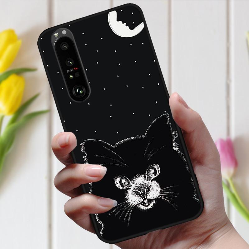 

3D Тисненый Цветочный Чехол Для Sony Xperia 10 III Чехол Милый Рельефный Чехол Для Sony Xperia 1 III 5 III 10III Чехол На Телефон Coque Модный Xperia 5