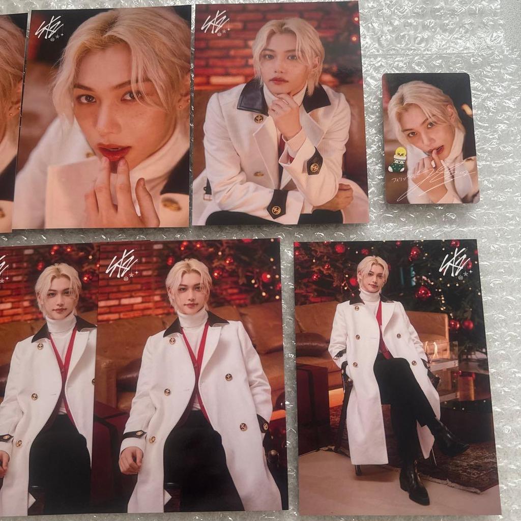 [USED] Straykids Felix Rantra Trading Card Christmas