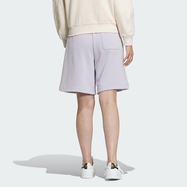 Adidas Originals Holiday Graphic Shorts Women Shorts Silver IW6303