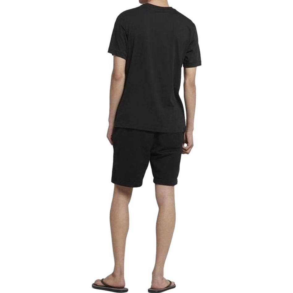 Nike Big Logo Print Crew Neck Short Sleeve T-Shirt Men Tops Black AT2706-010