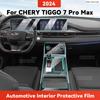 TPU For CHERY TIGGO 7 PRO Max 2024 Transparent Protective Film Car Interior Central Control Navigation Panel Auto Sticker