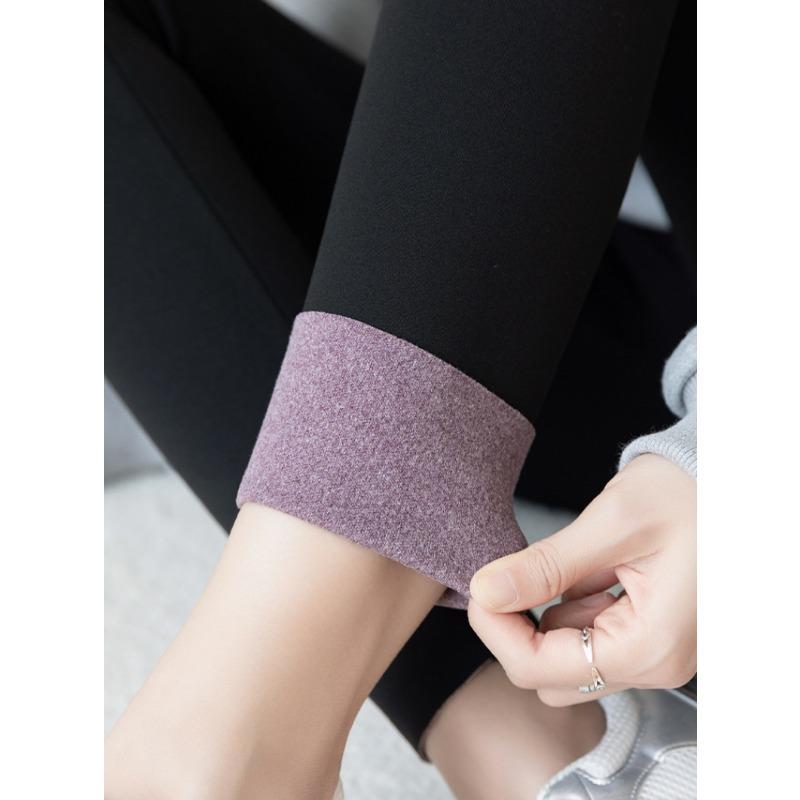 DX~~ High Waist Plus Size Shark Pants Plus Fat Plus Size Yoga Pants Plus Velvet Warm Leggings