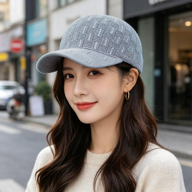 Women's Breathable Mesh Duckbill Cap - Spring/Summer Sun Protection Hat
