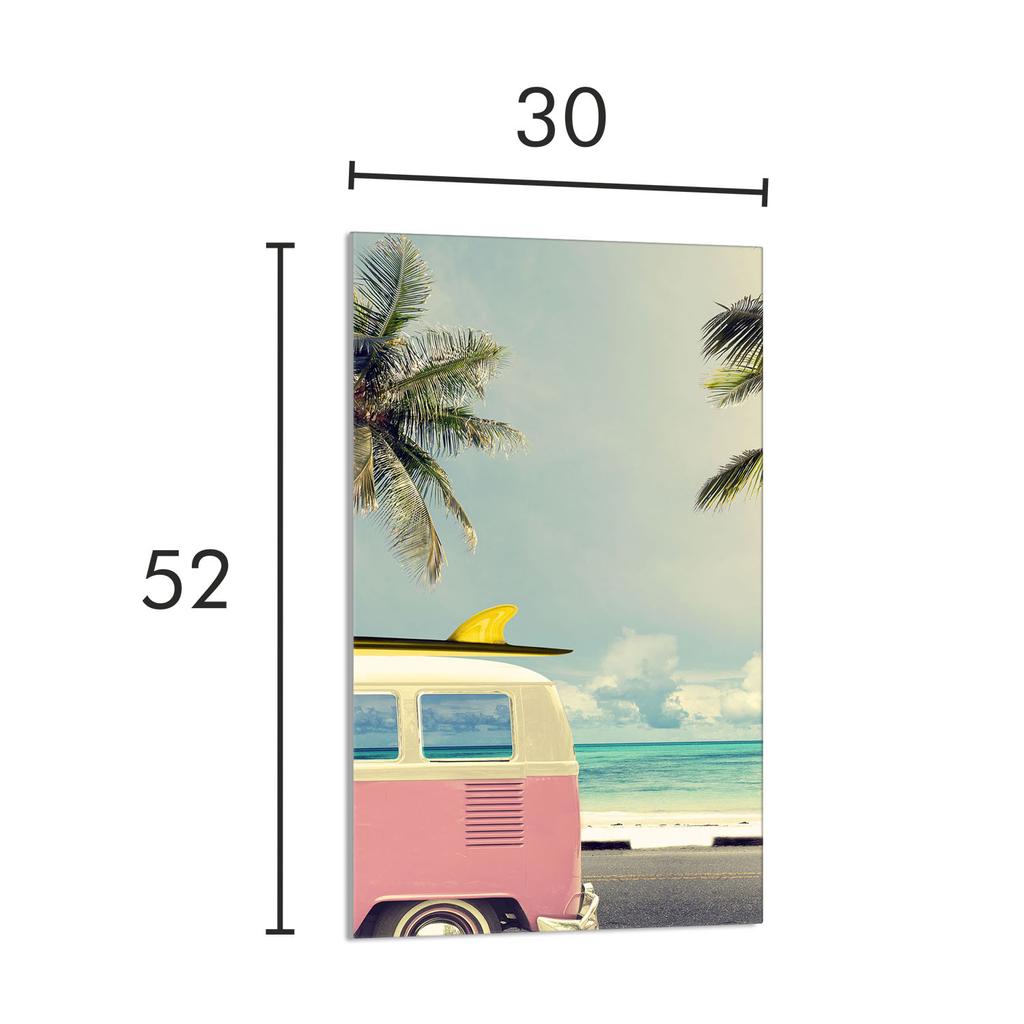 SZKLANA DESKA DO KROJENIA 30x52 Wakacje