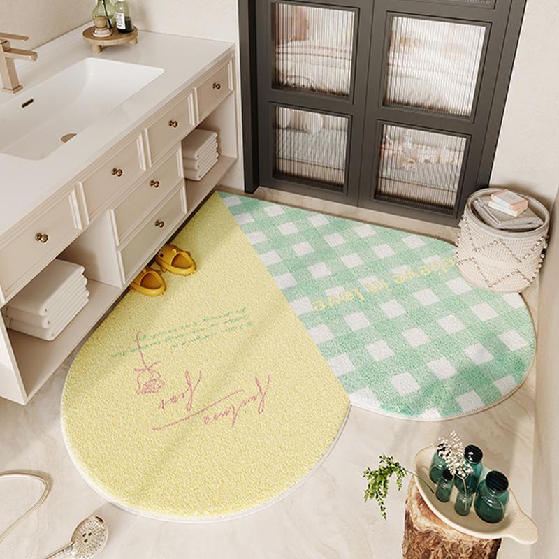 Cute Style Floor Mat Bathroom Floor Mat Bathroom Door Wear-resistant and Anti Slip Mat