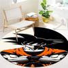 Son Goku Round Area Rug Carpet Rug For Living Room Bedroom Sofa Playroom Decor Nonslip Floor Mat