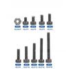 300Pcs Boxed Grade 12.9 Black Alloy Socket Head Cap Screw with Nut M2.5 Assortment Kit
