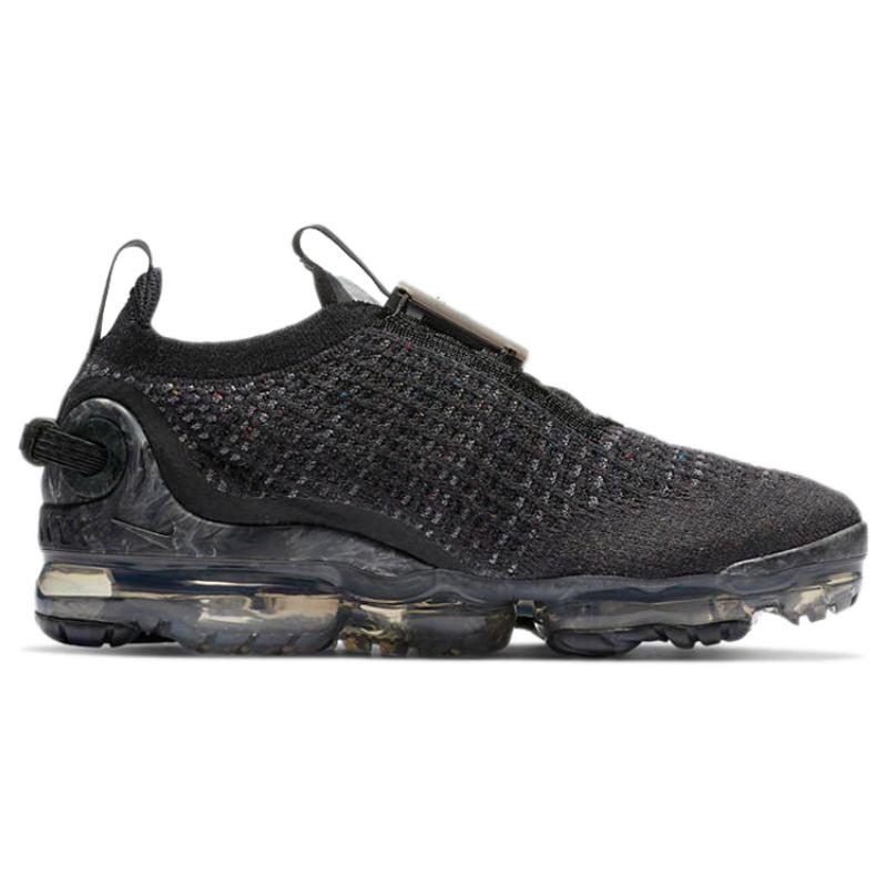 Nike Air VaporMax 2020 Flyknit Black Dark Grey Women's Running Shoes CJ6741-003