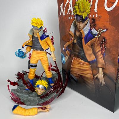 Terminatani Naruto Figur, Naruto Umgebung, unsterbliches Wirbelzeichen Sasuke Watergate Krähe Frettchen Statue Ornament