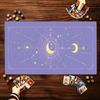 Mystic Night Sky Constellation Moon Astrology Tarot Style Playmat Suit Large Size Laptop Bedroom Gaming Keyboard Pad