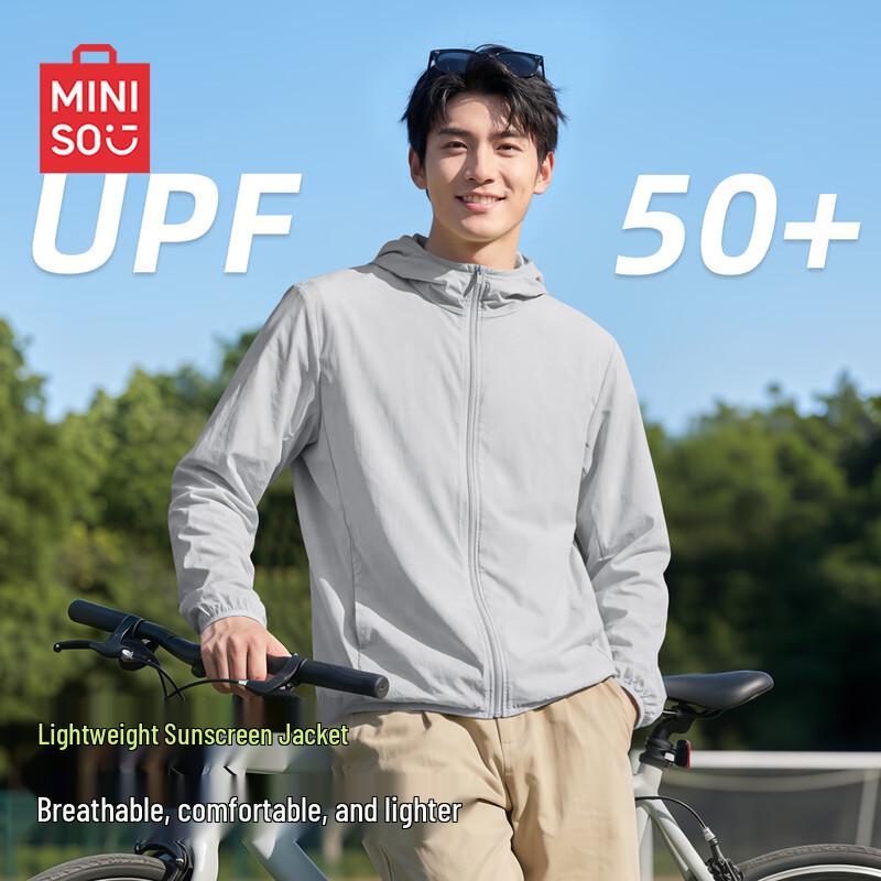 MINISO Men's Cool Touch UV Protection Jacket