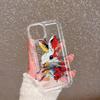 Watercolor Cat Phone Case for iPhone16 16pro 16E 15 Pro Max 11 12 13 14 Plus 7 8 XS Silicone Shockproof Case