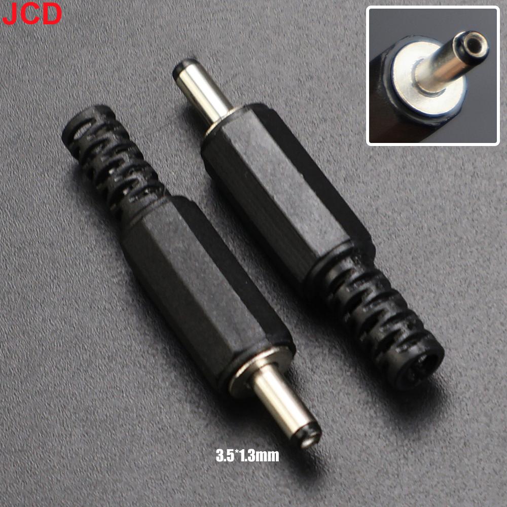 JCD 5/10pcs DC Power Plug 2.5x0.7mm 3.5x1.35m 5.5x2.1mm 5.5x2.5mm DC Connector Male Adapter Charging Solder Plug Jack