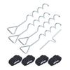 Ground  s Multifunctional Steel Stakes   Kit for Trampoline Shed Swing Tent