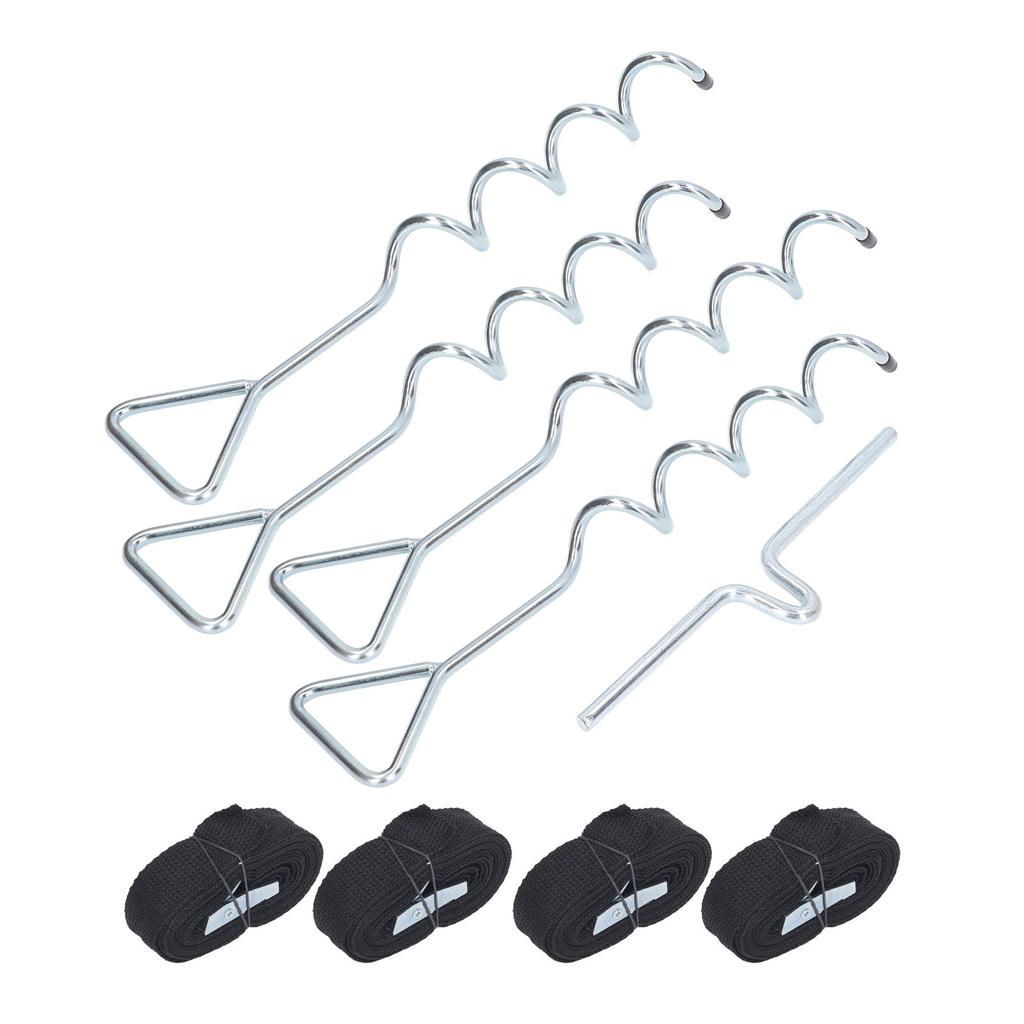 Ground  s Multifunctional Steel Stakes   Kit for Trampoline Shed Swing Tent