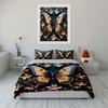 Elegant Butterfly-Themed Decorative Set Exquisite Three-Piece Bedding Set Gift For Kids And Adults