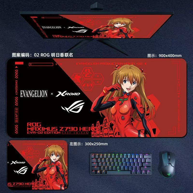 Evangelion Asuka EVA peles paliktnis datora