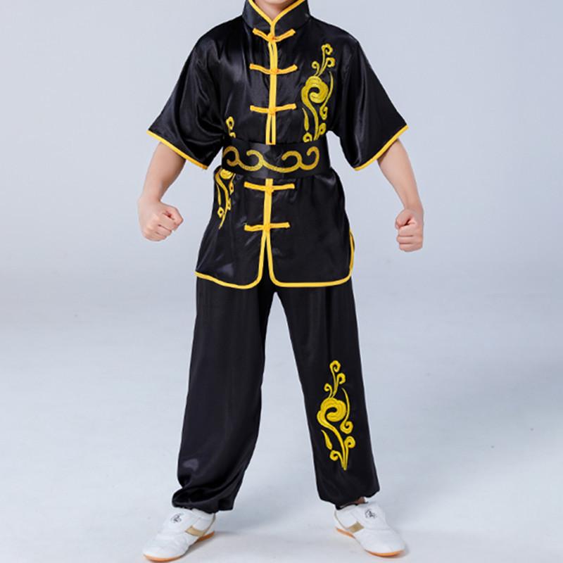 Men's Tai Chi Embroidered Practice and Competition Suit