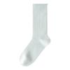 Summer Stacking Socks, Women's Ice Silk Cotton Breathable Mid-leg Socks, Anti-odor and Sweat-absorbing Thin Style
