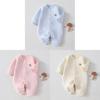 Baby Winter Snowsuit With Three Layer Cotton Insulation For Newborns And Toddlers