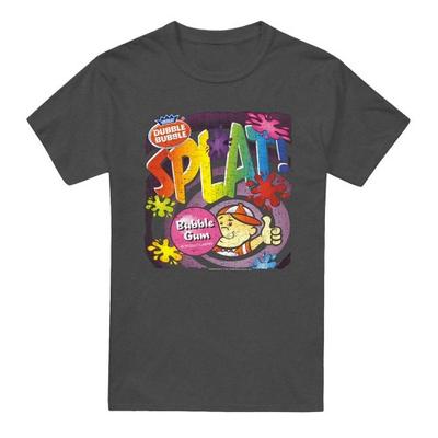Dubble Bubble Unisex Adult Splat Gum Heather T-Shirt