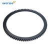6AH-85550-10 Flywheel Crown Gear Ring For YAMAHA F15A Outboard Motor 15HP 6AH-85550 6AH Seapro F20