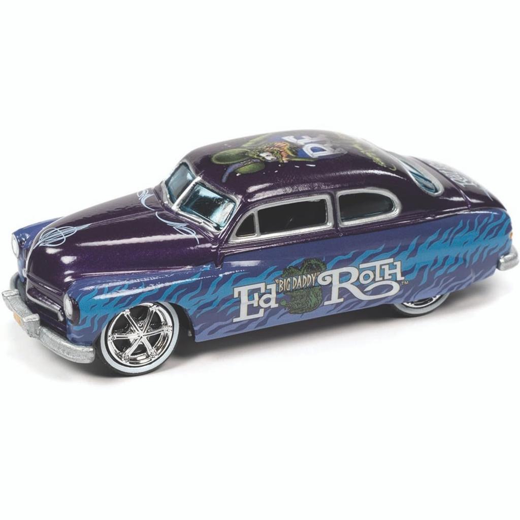 Johnny Lightning 164 Rat Fink 1949 Mercury Coupe Custom Rat Fink Miniature Car