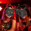 Protecție facială cu craniu de capră, ultraușoară, respirabilă, aspect realist, decor de Halloween, accesoriu pentru petrecere în mascara