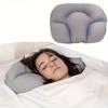 Ergonomic Pillow Soft Polyester Fiber, Breathable for Better Sleep, Egg Sleeper for All Sleep Positions