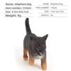 Small Shiba Inu Labrador Collie Bulldog Chihuahua Dog Model Toy For Home Decor And Collectors
