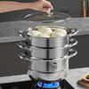 Zhen Wei 304 Stainless Steel Steamer Pot