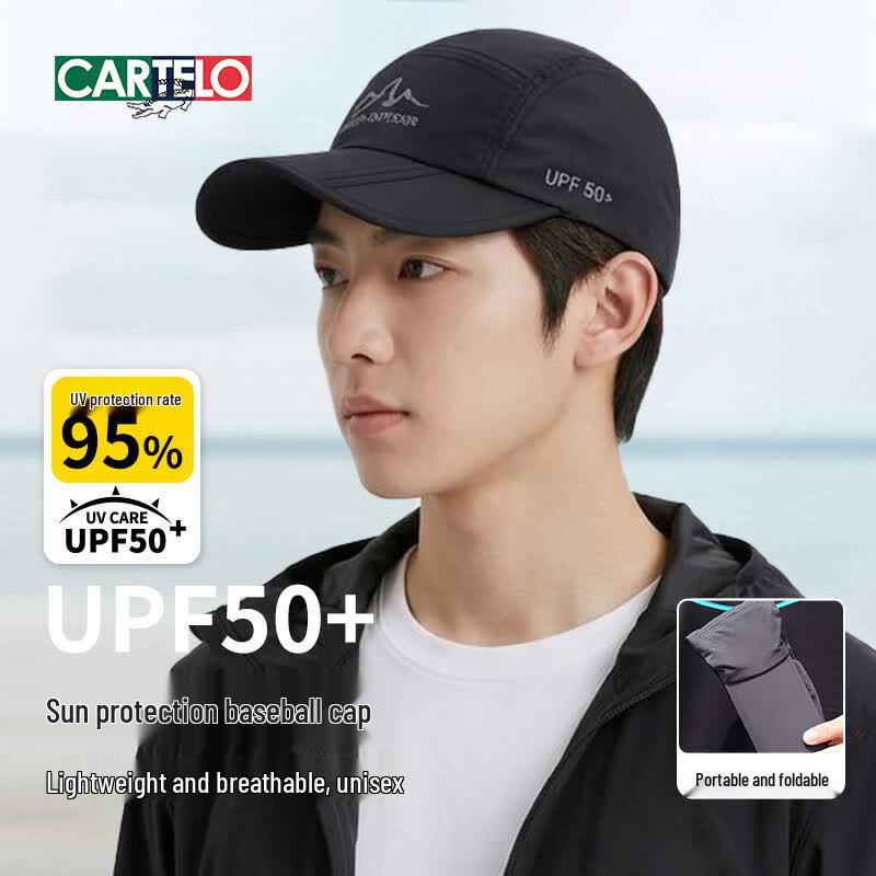 CARTELO Unisex Foldable Quick-Dry Baseball Cap One Size