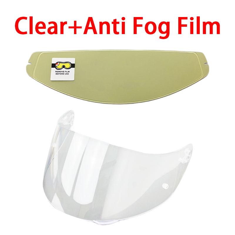 Visera Para AGV K1 K1S K5S K5 K3SV Viseira Capacete UV Protection Lentes Para Casco De Moto Visera Casco Moto Anti Fog Film