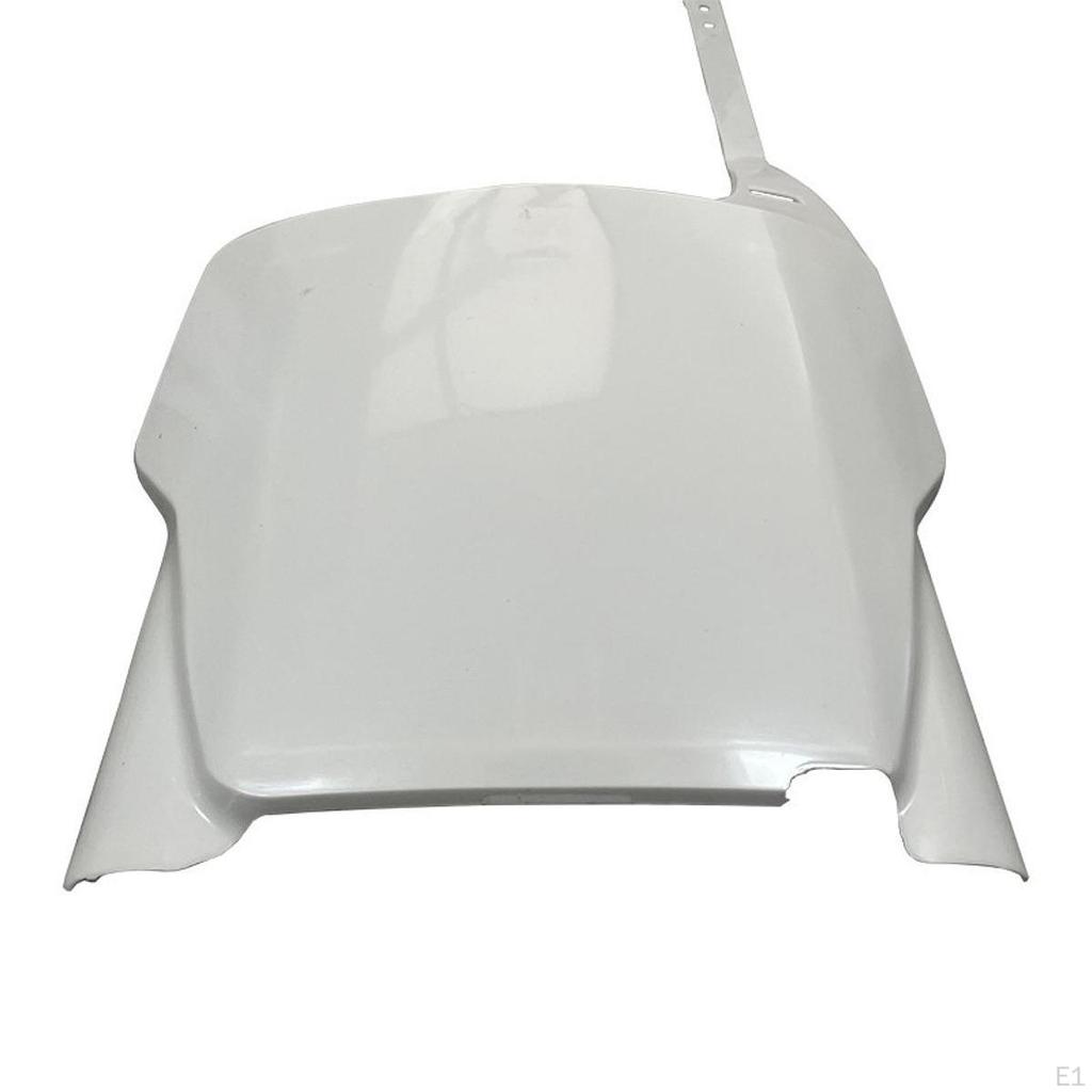 Front Motorcycle Number Plate White Easy to Use Replacement for Crf250