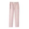 Autumn and winter, home pants couple, plaid trousers, men's pajama pants padded cotton thermal casual loose women's trousers
