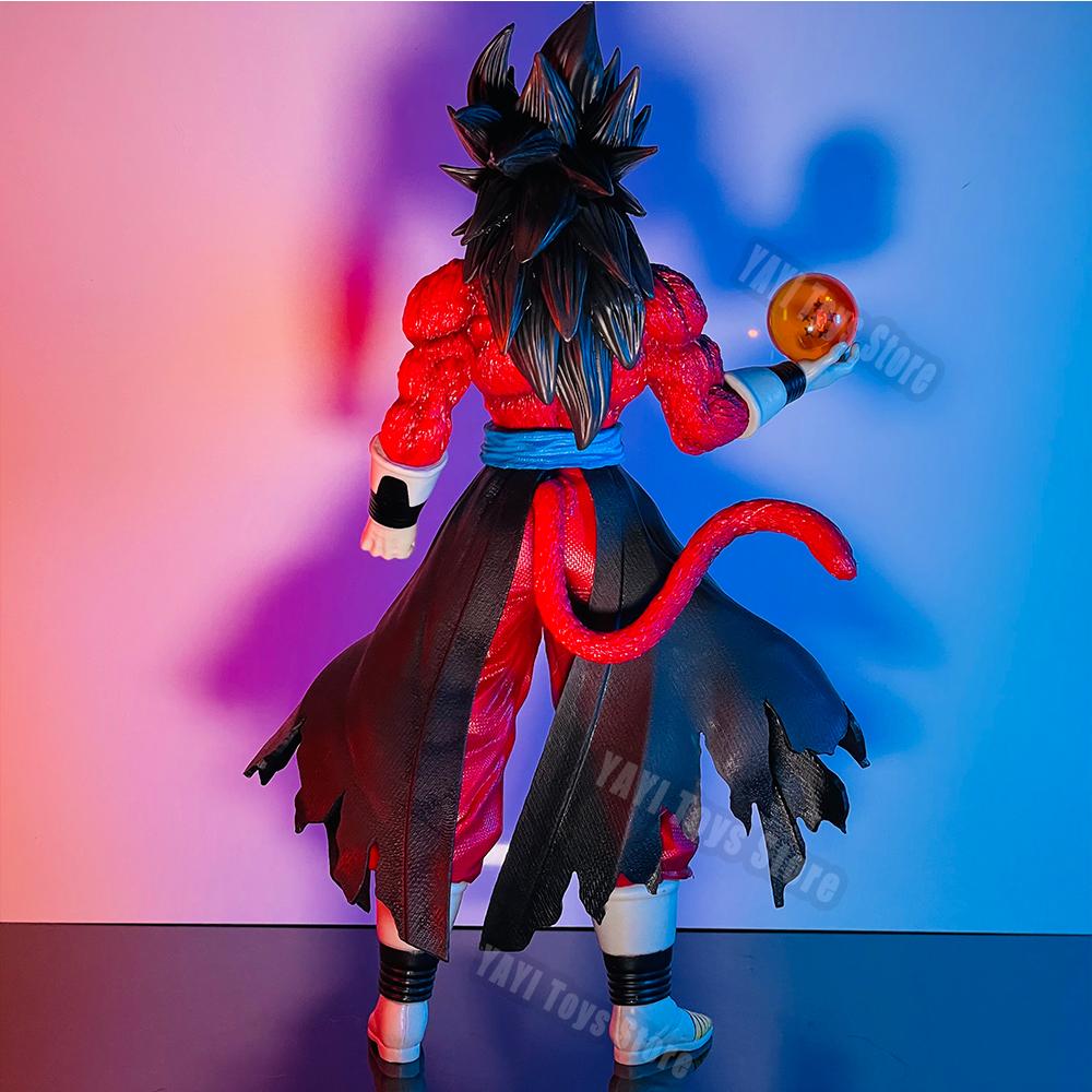 29cm Animation Dragon Sphere Gogeta Ssj4 Figure Super Saiyan 4 Son Goku Vegeta Figurine POLYVINYL CHLORIDE Action Figures Miniature Plaything for