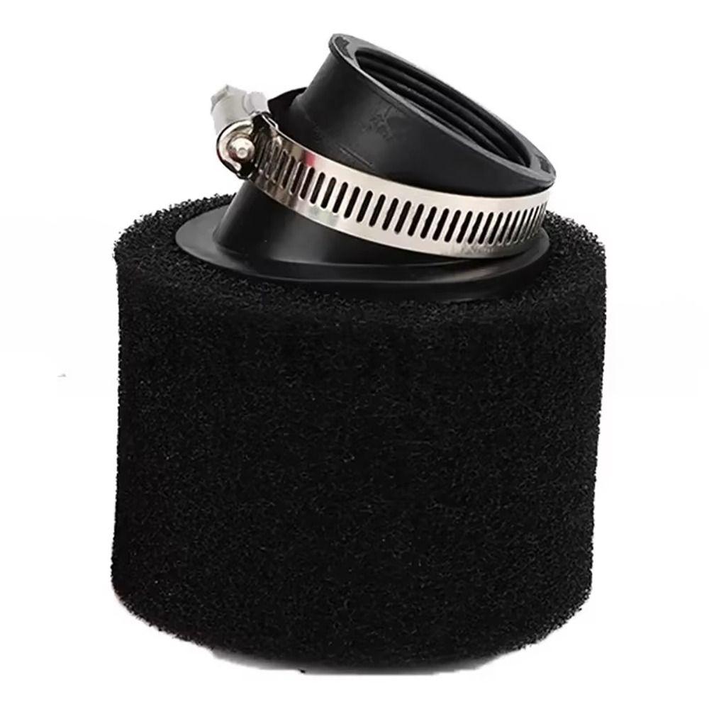 1Pcs New Black Red Foam Air Filter 35/38/40/42/45/48mm Universal Dirt Pit Parts Straight Elbow Sponge Cleaner Moped Scooter Air Filters 7