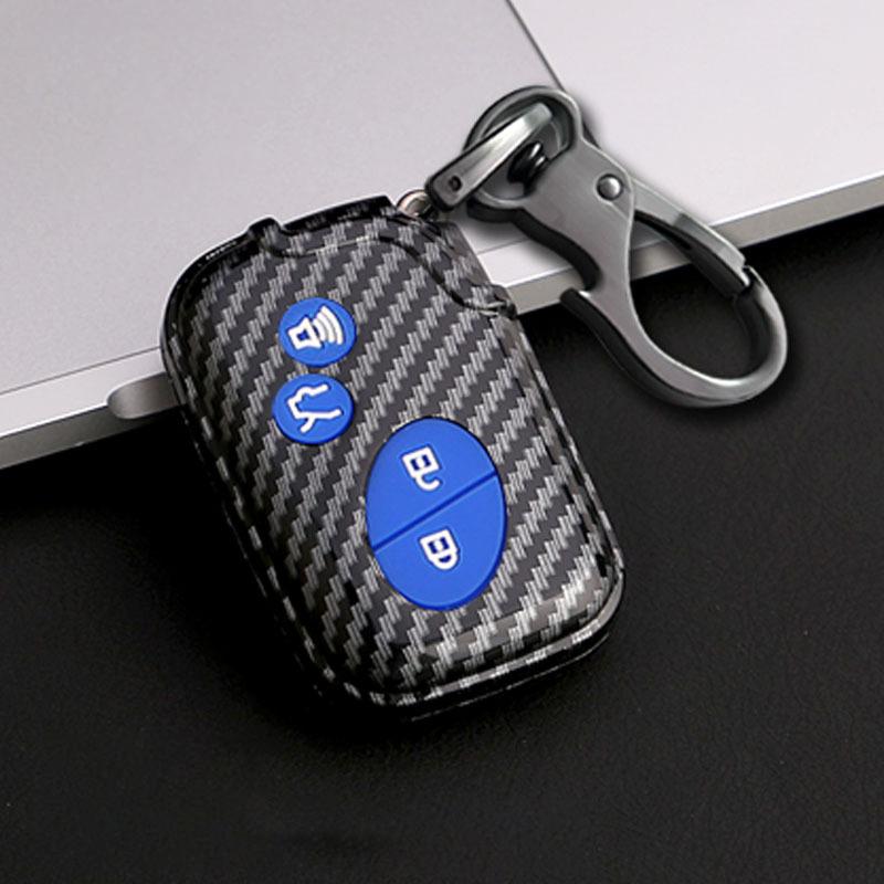 4 Buttons Carbon Abs Car Key Case Cover Fob For Lexus Gs430 Es350 Gs350 Lx570 Is350 Rx350 Is250 Key Shell