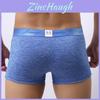 Cuecas Boxers Masculinas Premium Respiráveis Confortáveis Com Bolsa Luxuosa E Design de Boxer Elástico