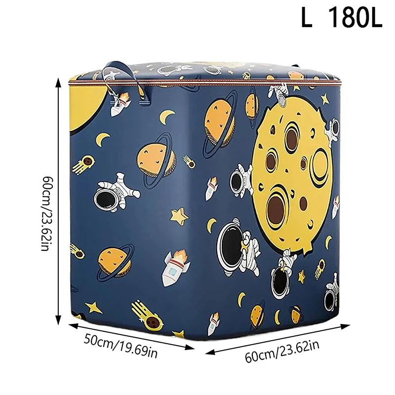 Large Capacity Clothing Storage Bag Storage Bag Quilt Organizer With Reinforced Handle Foldable Toy Storage Luggage Moving Box