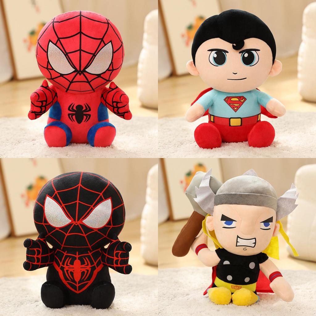Marvel Avengers Plush Toy Spider-man Superman Thor Q Edition