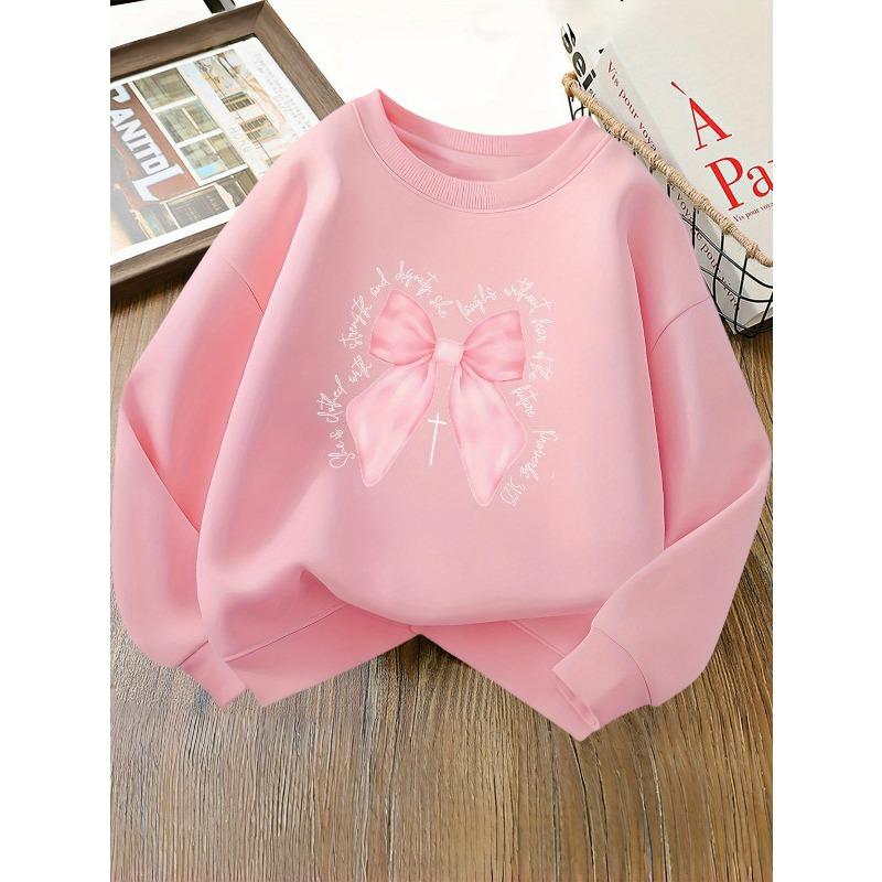 European sizes Fashionable Round-Neck Sweatshirt for Kids