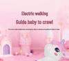 Unicorn Toy for Girls: Rechargeable Rotating Electric Light-Up with Music