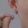 New Trend Black Fashion Retro Scorpion Earrings In Europe and America Trend Hip-hop Fashion Animal Earrings Wholesale